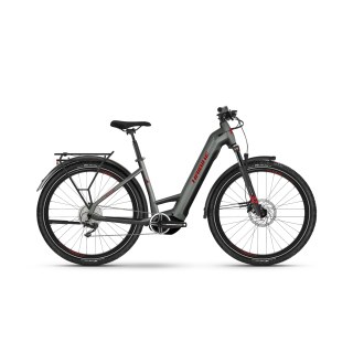 Haibike 2023 Trekking 5 LOW i720Wh 11-G Deore olive/red - gloss