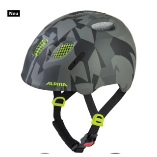 ALPINA XIMO 2 LE Fahrradhelm black neon camo matt