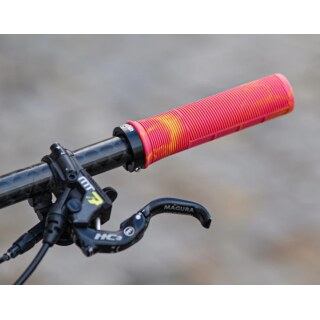 Unleazhed - Mtb-Griffe - G1 -  Pink/Gelb