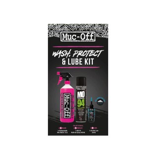 Muc Off Wash Protect Lube Kit (Wet Lube Version)