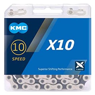 KMC Kette "X10" 10-fach, 1/2" x 11/128" 10-fach, 1/2" x 11/128"