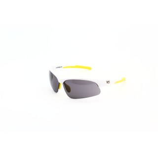 CONTEC Sportbrille weiß/neoyellow 3DIM