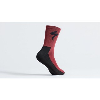 Specialized EQ 2022 Primaloft® Lightweight Tall Logo Socks Maroon