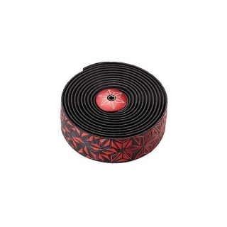 SUPACAZ SUPER STICKY KUSH TAPE STAR FADE RED/ANO RED PLUGS