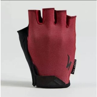 Specialized Body Geometry Sport Gel Short Finger Gloves Maroon